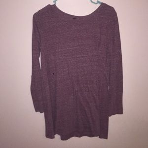 Long sleeve T-shirt dress